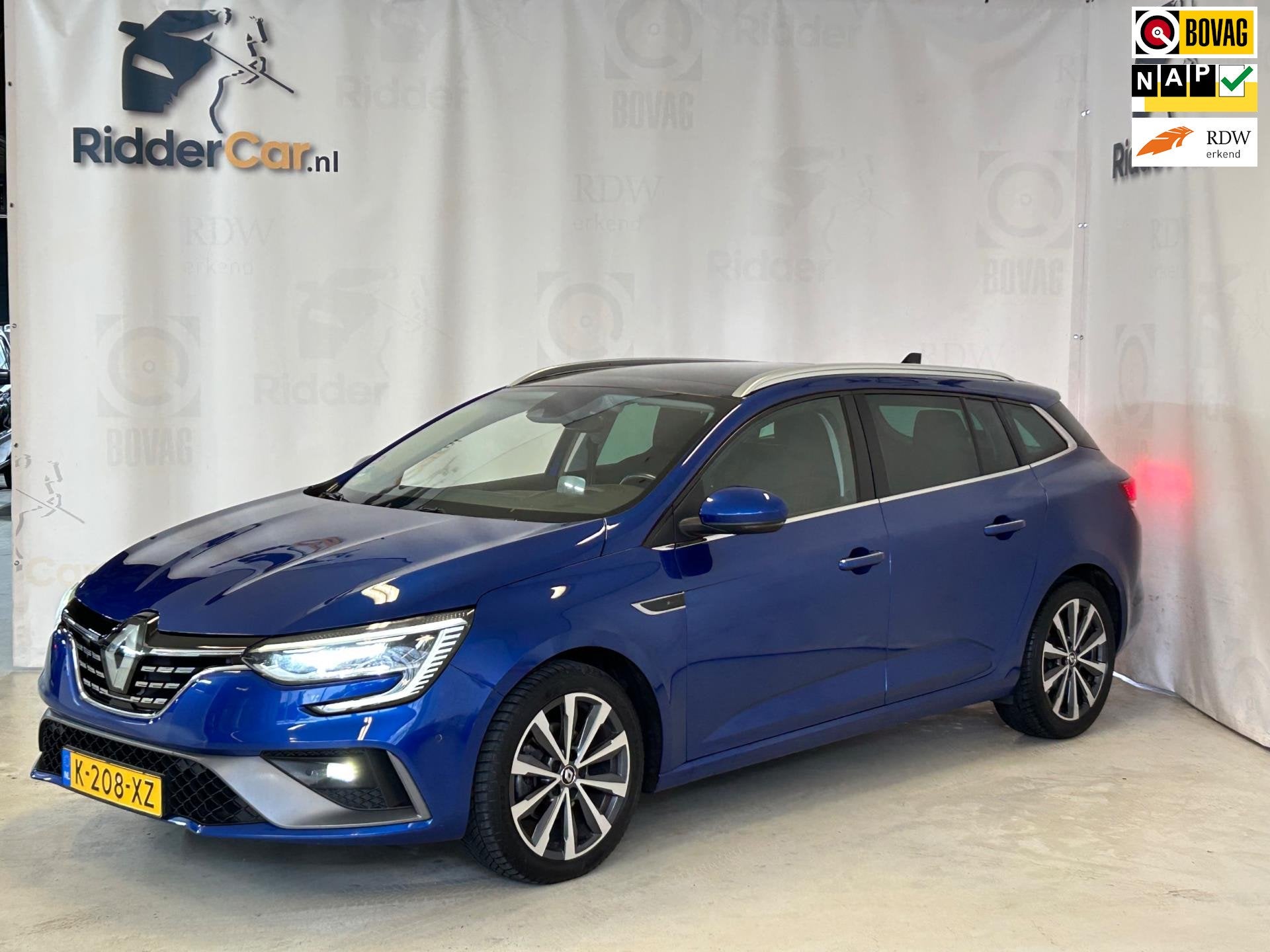 Renault Mégane Estate 1.3 TCe R.S. Line|GARANTIE|PANO|TREKH, Auto's, Voorwielaandrijving, Dealer onderhouden, Gebruikt, Euro 6