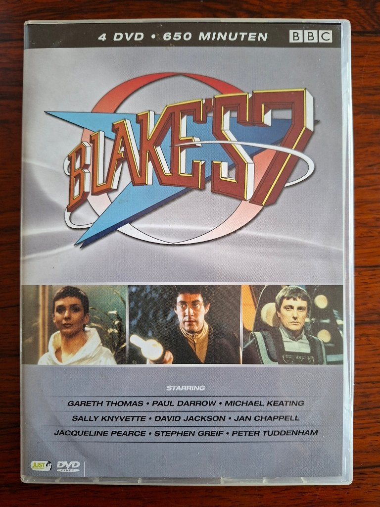 Blake's 7 - seizoen 1, 4 dvds,  ~11 uur SiFi, Vanaf 12 jaar, Ophalen of Verzenden, Zo goed als nieuw, Science Fiction en Fantasy