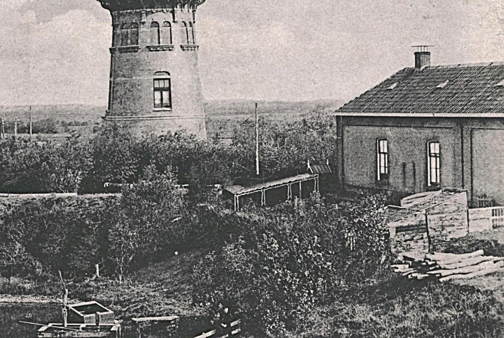 700329	Vlissingen	Watertoren	1912	Gelopen met zegel, Ophalen of Verzenden, Voor 1920, Gelopen, Zeeland
