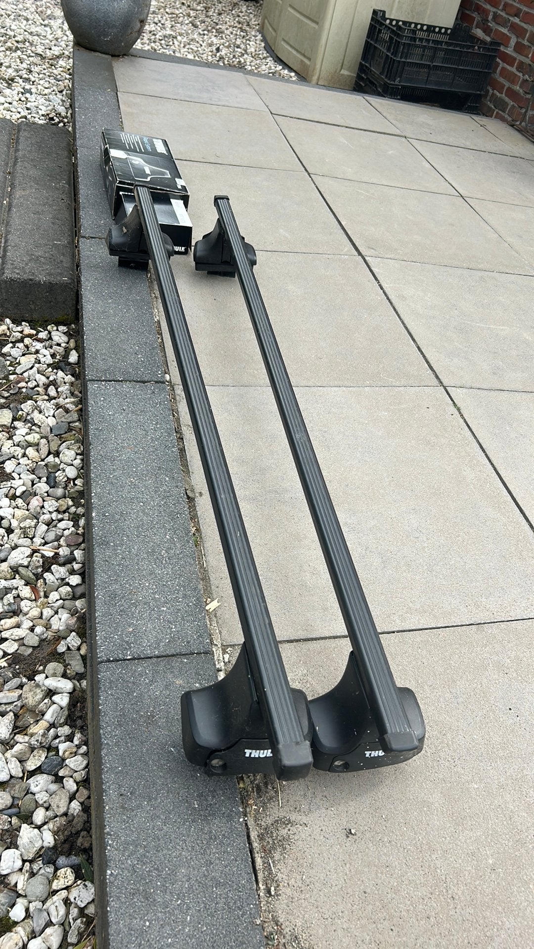 Thule Rapid System 754 dakdragers met kit 1673, Auto diversen, Dakdragers, Ophalen of Verzenden, Gebruikt