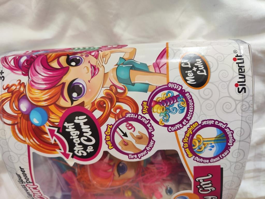 Curli Girls Birthday Girl pop - Nieuw in verpakking, Kinderen en Baby's, Speelgoed | Poppen, Ophalen of Verzenden, Nieuw, Overige typen