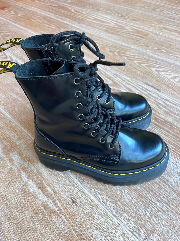 Dr. Martens Jadon boots dames maat 37, Zwart, Lage of Enkellaarzen, Ophalen of Verzenden, Dr. Martens
