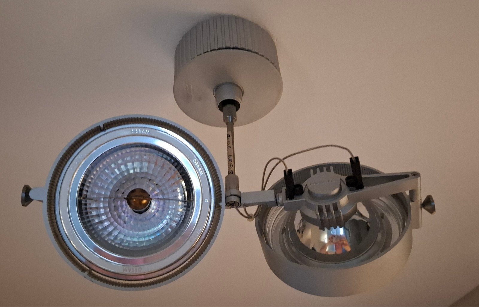 Lucitalia KRI-GTS Plafondlamp - Design by S. Asahara, Huis en Inrichting, Metaal, Overige merken, Gebruikt, Grijs