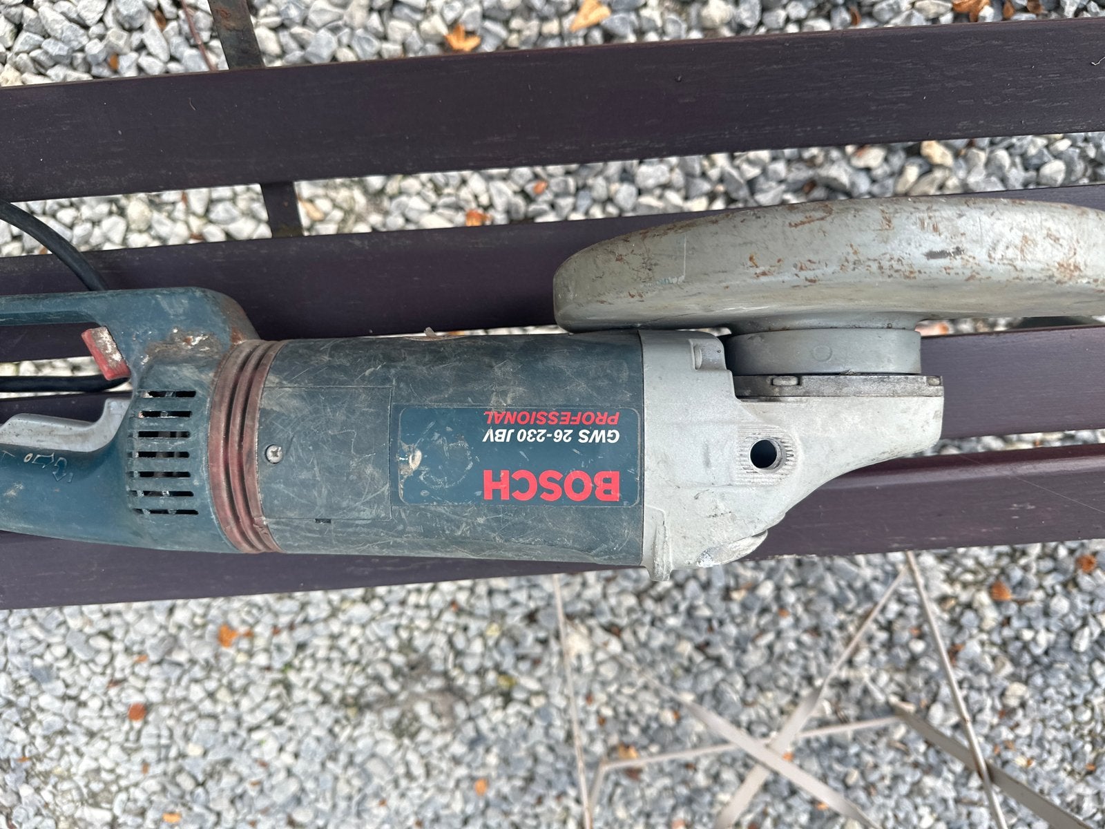 Bosch Flex GWS 26-230 JBV Professional - Werkt prima!, Ophalen, Gebruikt, 1000 watt of meer, Haakse handslijpmachine
