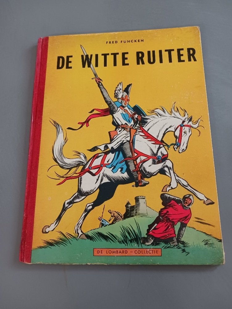 De witte Ruiter, HC 1ste druk, goede staat, Eén stripboek, Ophalen of Verzenden, Gelezen