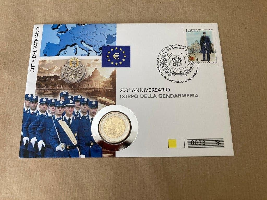 2 € Numisbrief. Vaticaan. 2016., Postzegels en Munten, Munten | Europa | Euromunten, Ophalen, Vaticaanstad, 2 euro, Losse munt