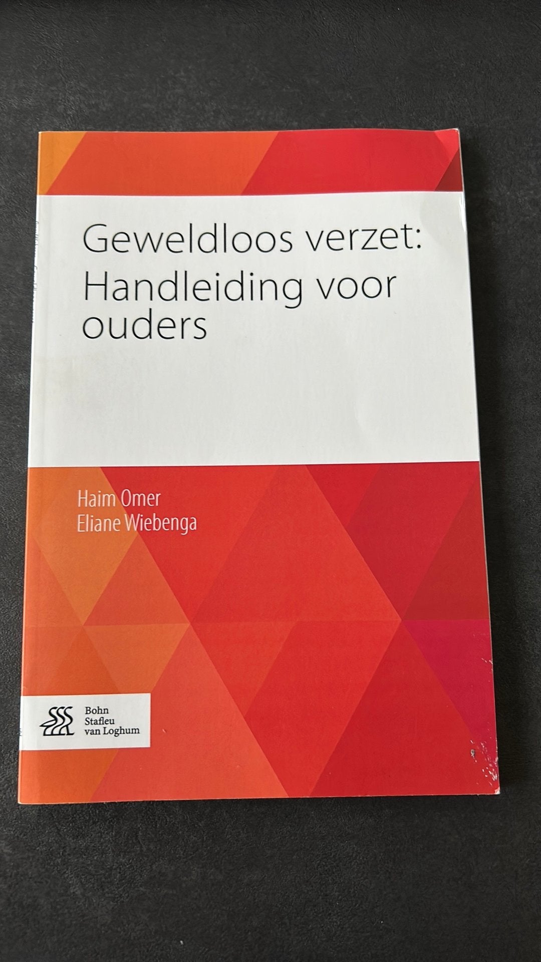 Geweldloos verzet, Haim Omer; Elaine Wiebenga, Ophalen of Verzenden, Ontwikkelingspsychologie, Zo goed als nieuw