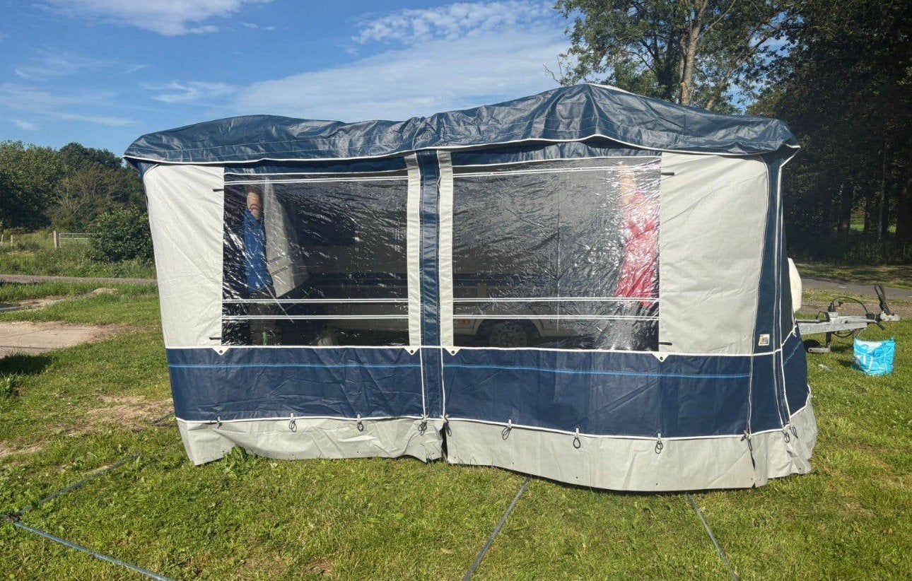 4 seizoenentent voortent Pacific Ventura D850, Ophalen, Zo goed als nieuw
