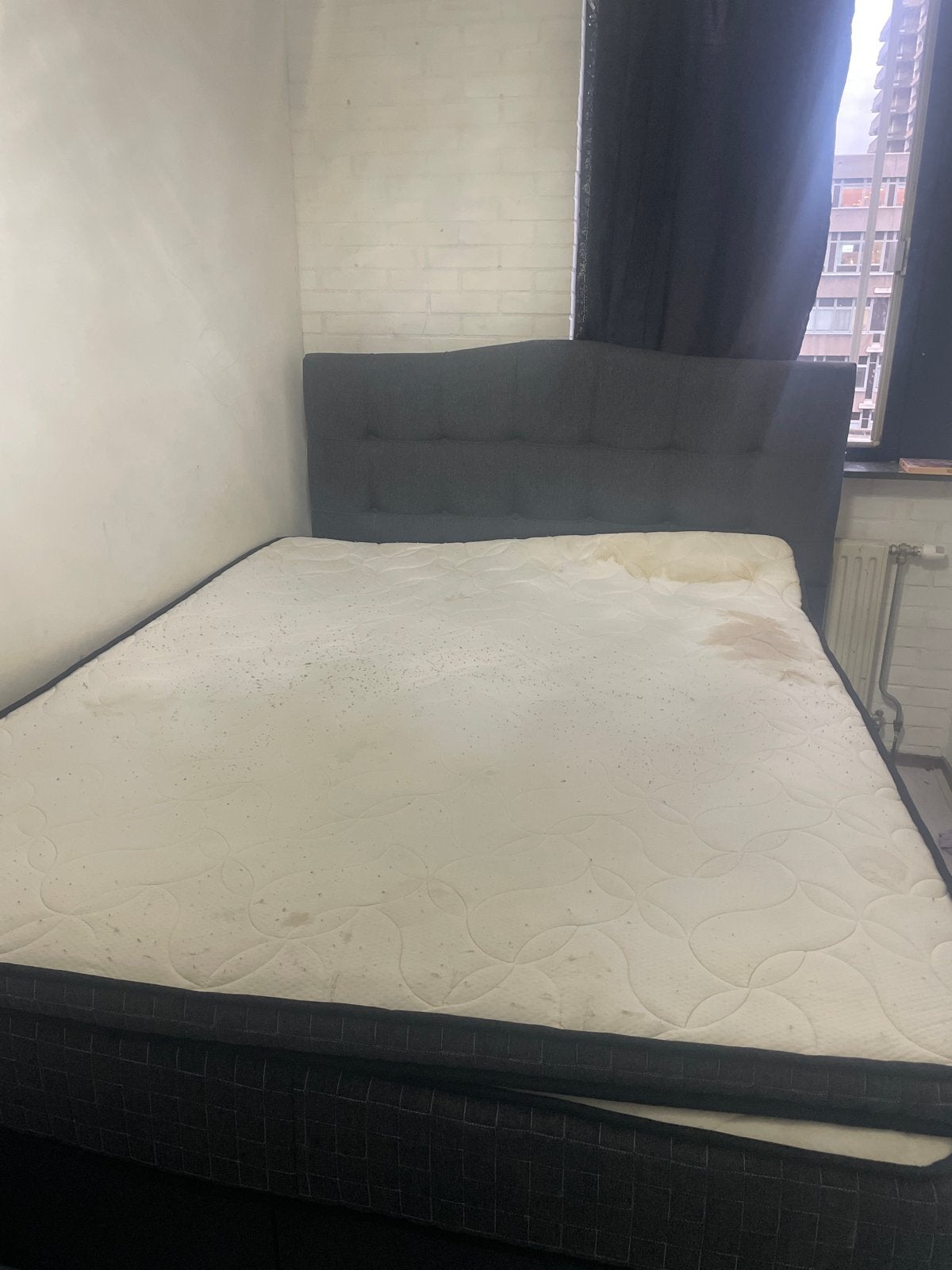 Gratis bed op te halen, Gebruikt, Tweepersoons, Ophalen of Verzenden, Overige maten