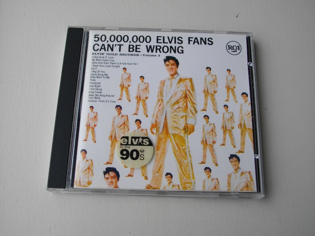 Elvis Presley - Elvis' Gold Records - Volume 2 (1991) CD, Ophalen of Verzenden, Gebruikt, Rock