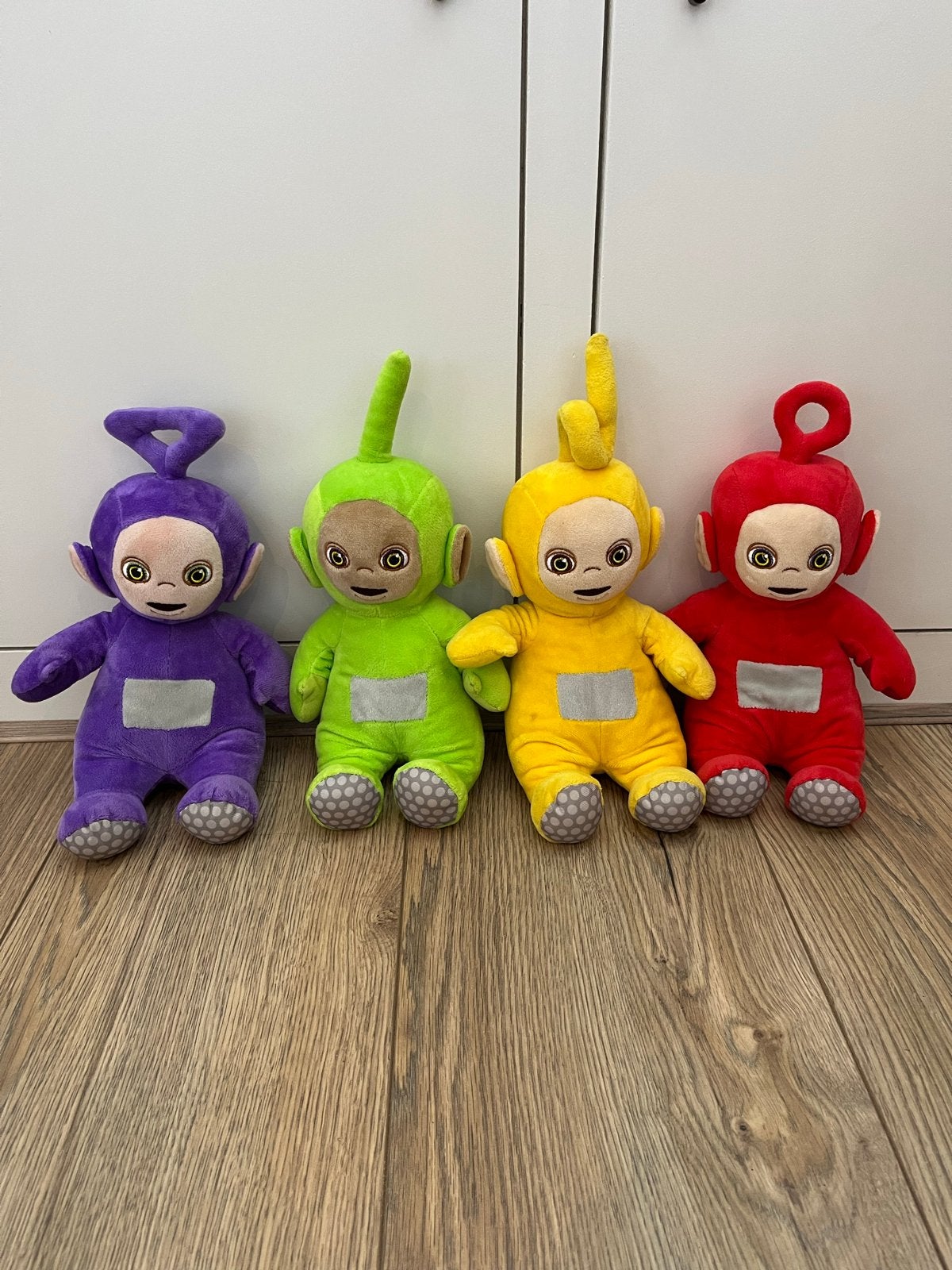 Teletubbie knuffels - Set van 4, Ophalen, Gebruikt, Overige karakters, Overige typen