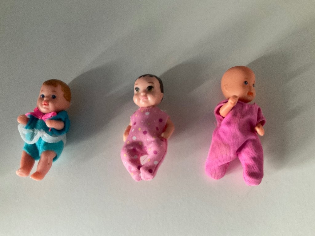 Poppen huis poppetjes, Verzamelen, Poppenhuizen en Toebehoren, Ophalen of Verzenden, Gebruikt, Poppenhuis