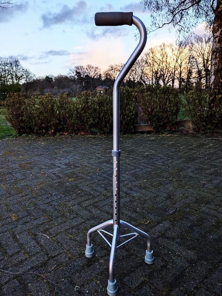 moretti  driepoot wandelstok op handvat, Ophalen, Verstelbaar, Nieuw