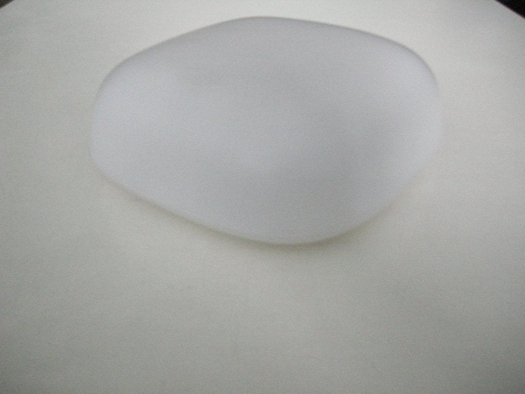 Plafondlamp witte glas Gispen 50/60 - zgan, Huis en Inrichting, Lampen | Plafondlampen, Ophalen, E27 (groot), Wit, Plafondlamp