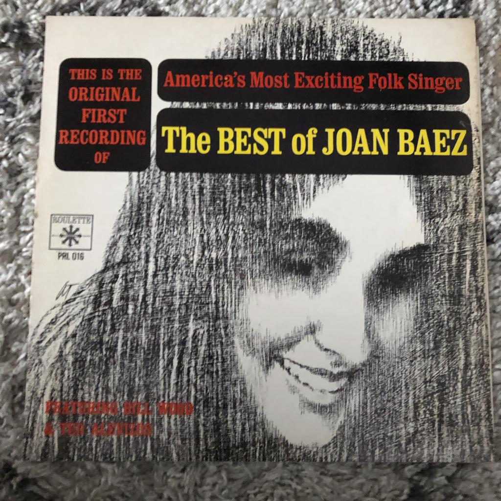 Joan Baez: 4x (LP), Cd's en Dvd's, Ophalen of Verzenden, Zo goed als nieuw, 12 inch