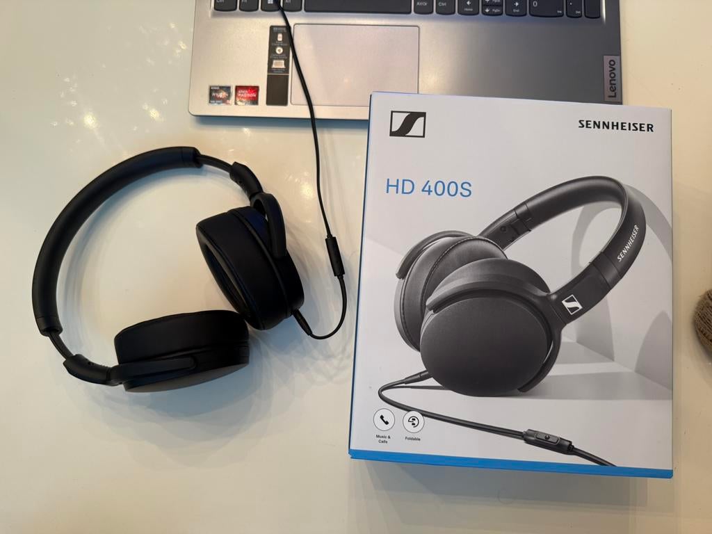 Sennheiser headset, Computers en Software, Headsets, Ophalen, Zo goed als nieuw, Bedraad, On-ear