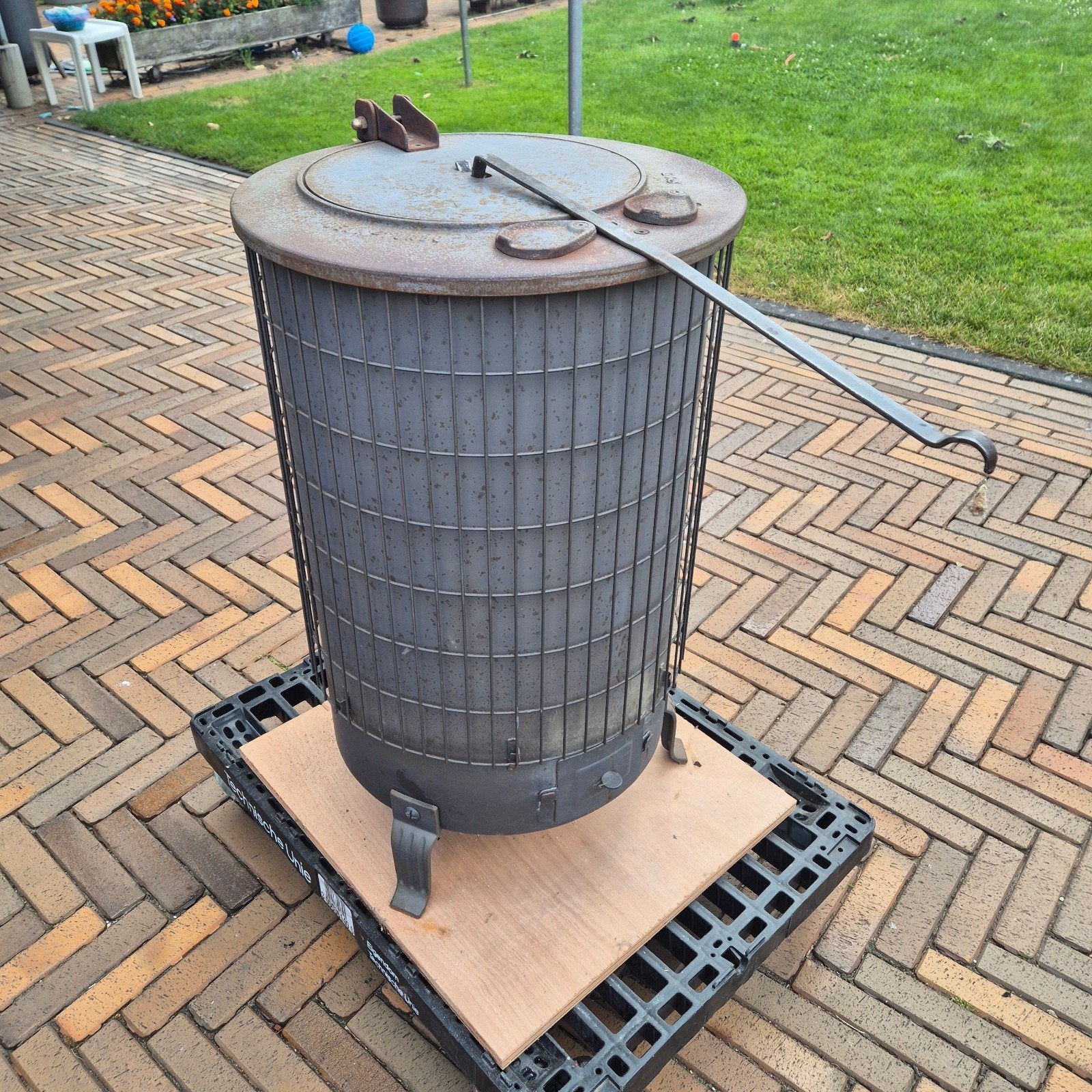 Deom turbo PM5, Ophalen, Gebruikt, Hout, Houtkachel