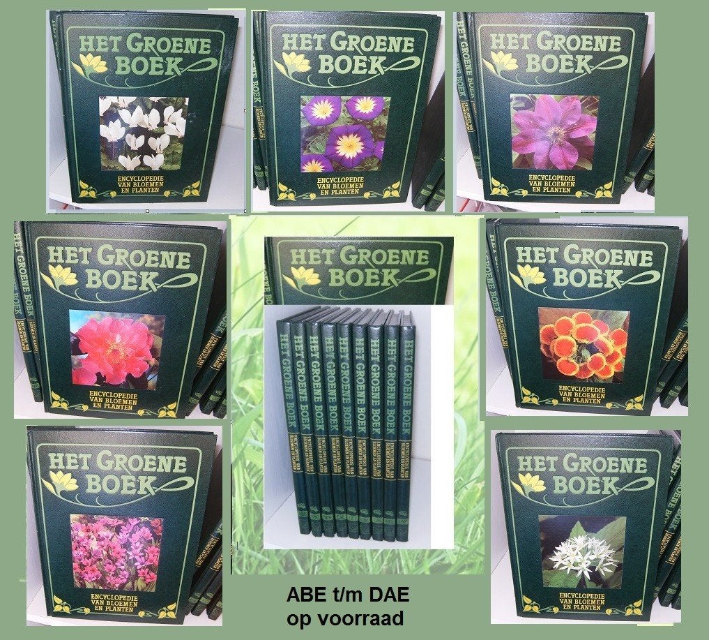 Het groene boek Encyclopedie van bloemen en planten, Ophalen of Verzenden, Zo goed als nieuw, Tuinieren en Tuinplanten