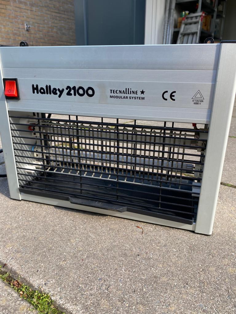 Halley 2100 insectenlamp, Ophalen, Gebruikt