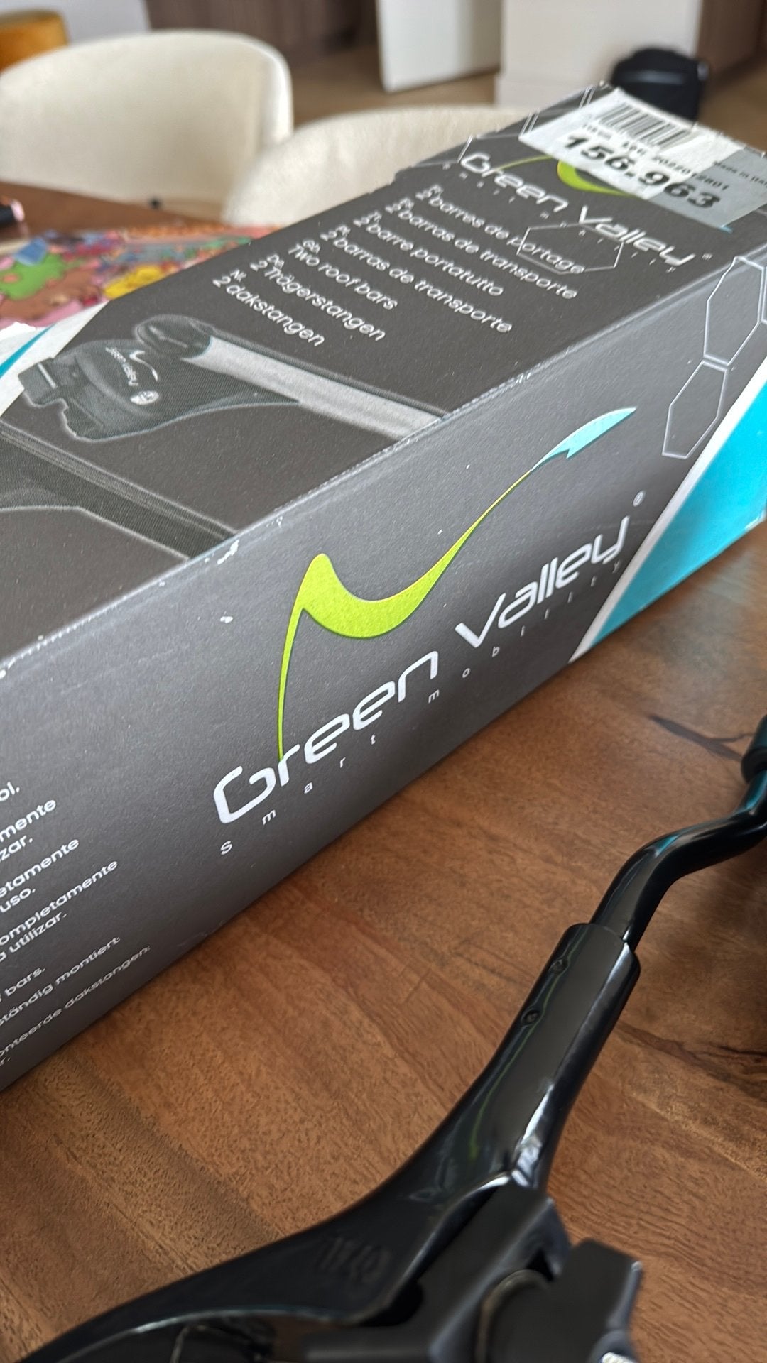 Green Valley dakdragers 115 cm in doos, Auto diversen, Dakdragers, Ophalen, Zo goed als nieuw