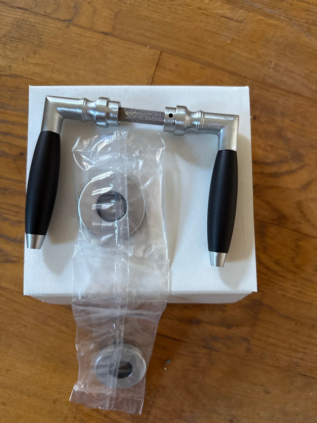 Deurklinken Retro Chroom Mat - ComfiDoor, Ophalen, Nieuw, Chroom, Klink of Kruk