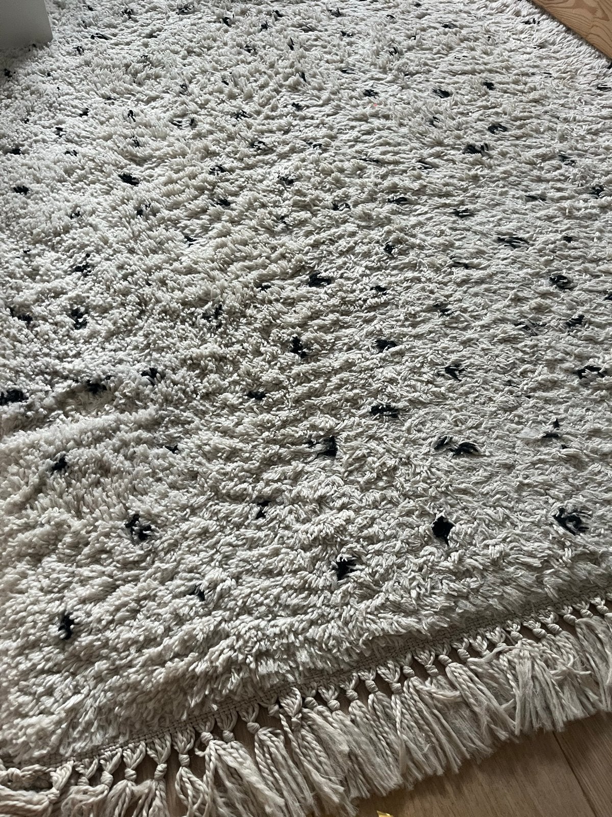 Hoogpolig vloerkleed Karwei 160x230 cm, Huis en Inrichting, Ophalen, Gebruikt, 150 tot 200 cm, 200 cm of meer