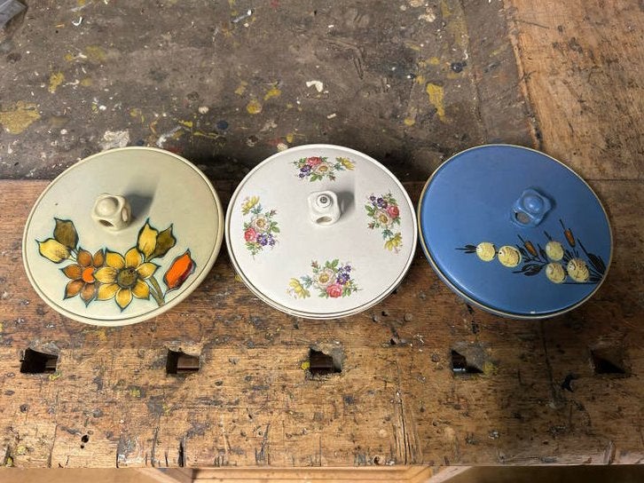 3 Vintage Kwatta met Bloemenpatroon 15 euro per stuk 3 -30, Ophalen of Verzenden