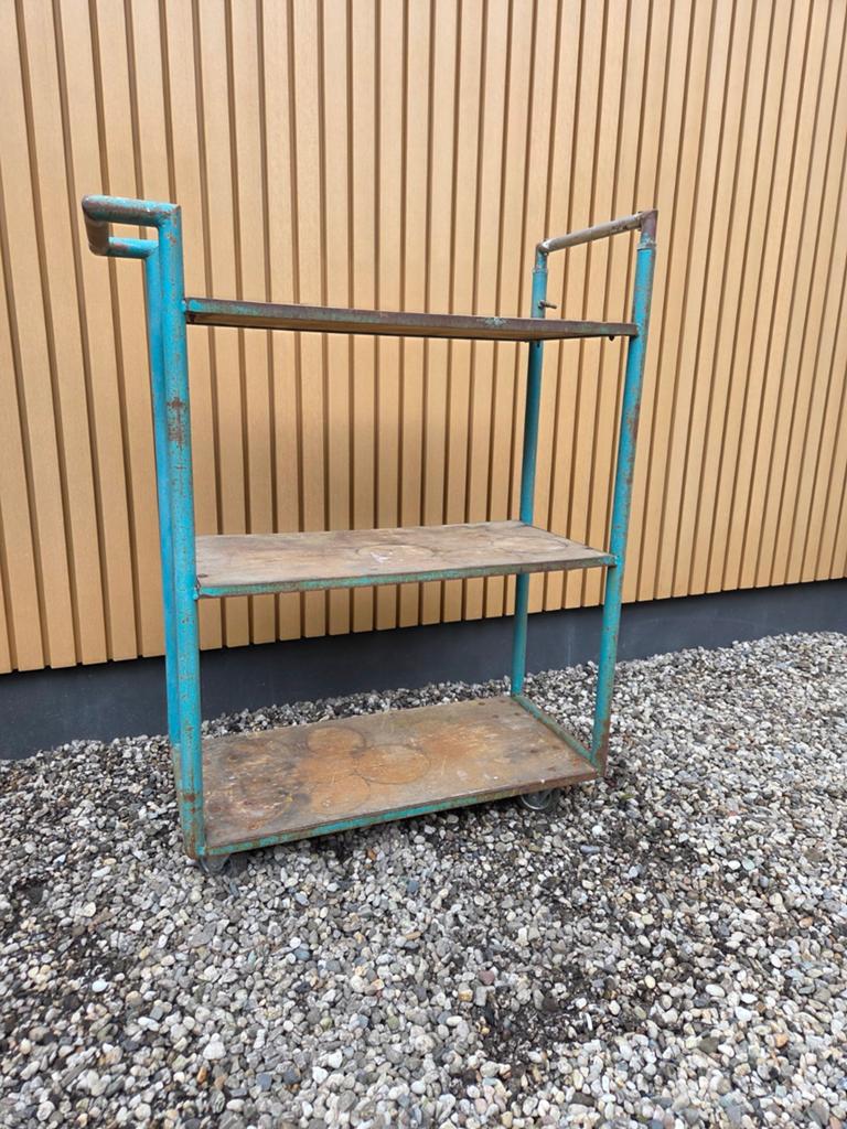 Oude vintage winkelkar, Huis en Inrichting, Ophalen, Gebruikt