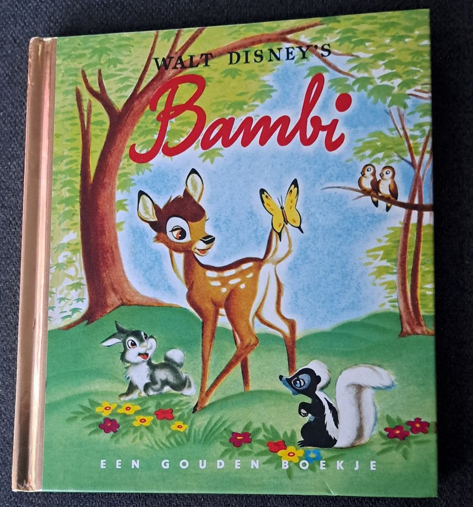 Gouden Boekje Disney: Bambi, Boeken, Ophalen of Verzenden, Zo goed als nieuw, Sprookjes, Gouden boekje