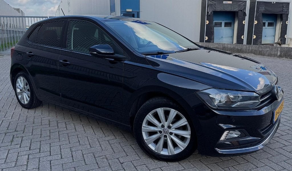 Volkswagen Polo 1.0 TSI | Highline 5-Drs | Airco-Ecc Cruise, Auto's, Voorwielaandrijving, Parkeerassistent, Stof, 95 pk