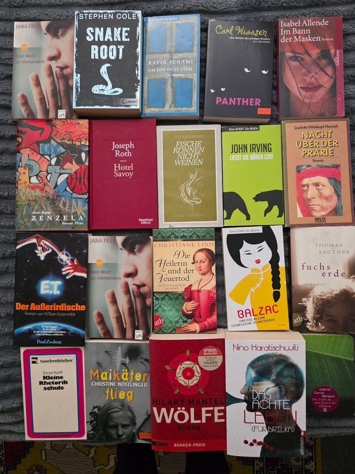 20 Duitstalige Romans - Diverse Auteurs en Genres, Verzenden, Gelezen, Europa overig