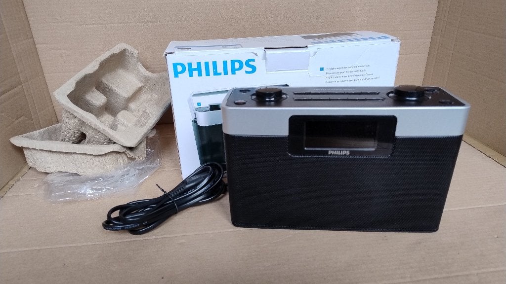 Draagbare radio Philips AE2430 digitale FM/MW-tuner, Ophalen of Verzenden, Gebruikt, Radio