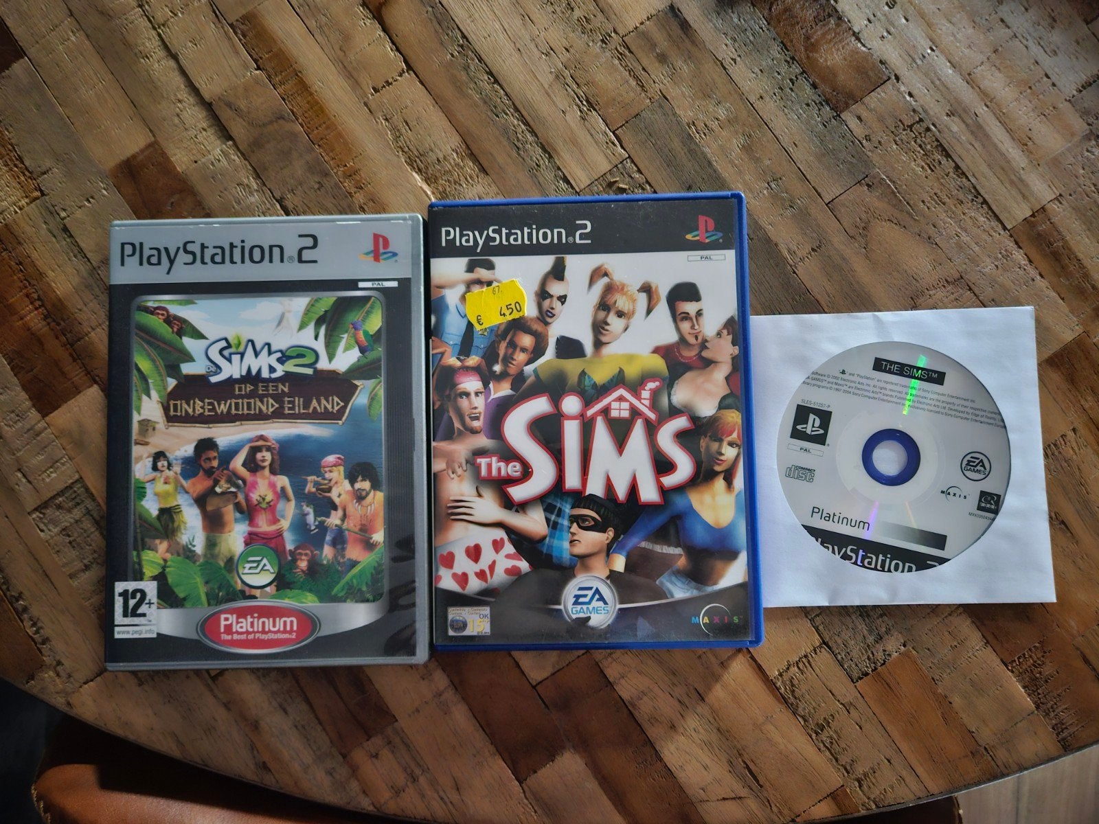 PS2 The Sims games (3x), 1 speler, Ophalen of Verzenden, Zo goed als nieuw, Vanaf 12 jaar