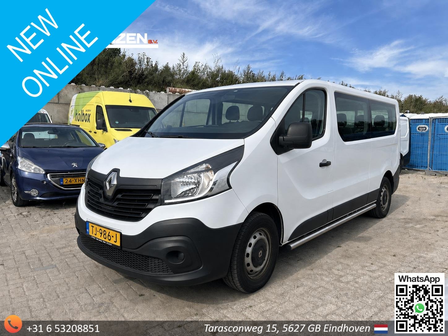 Renault Trafic Passenger 1.6 dCi Authentique Energy | € 8., Voorwielaandrijving, Stof, Euro 6, 2000 kg