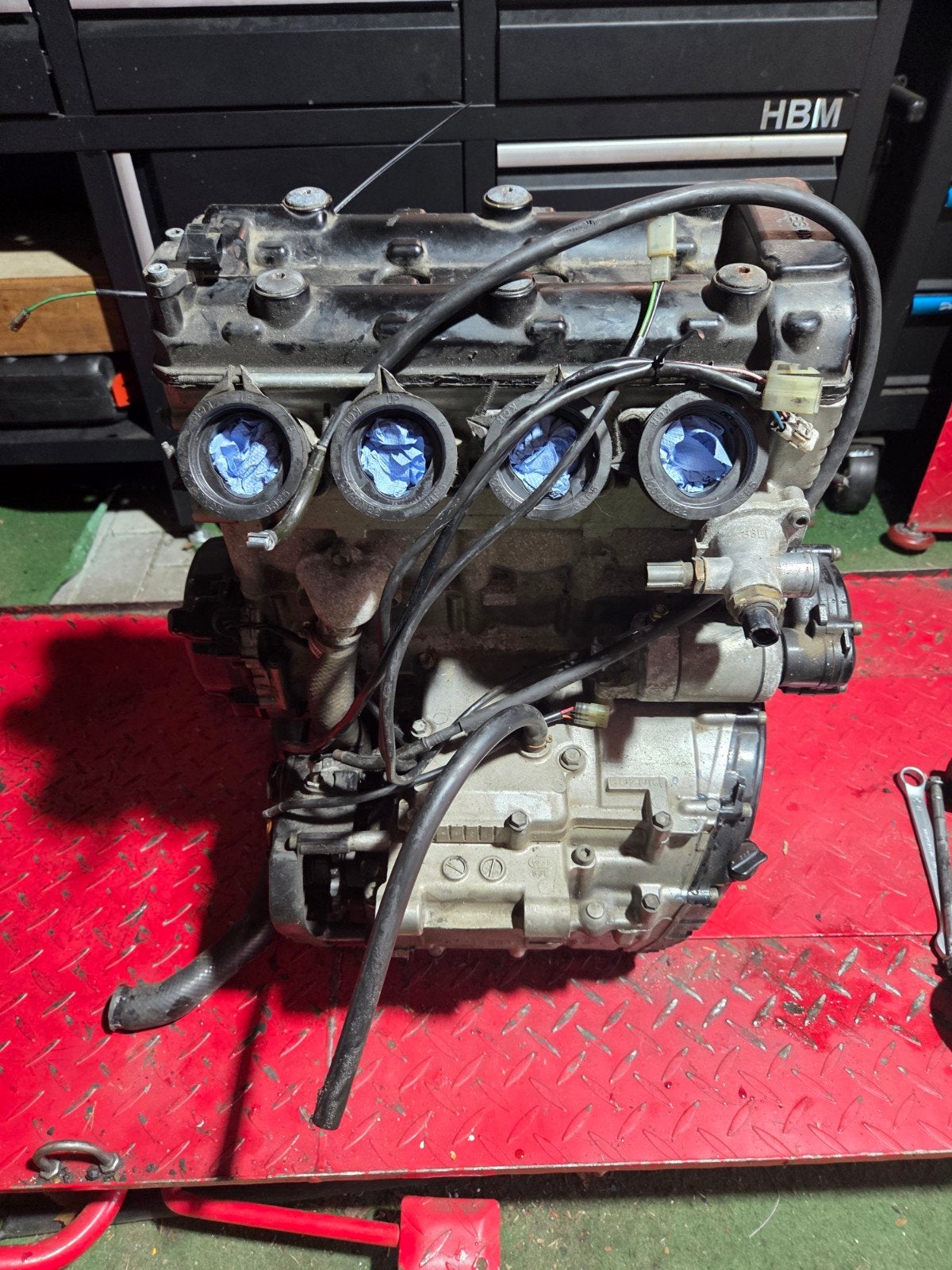 Motorblok Suzuki gsxr 750 srad 1999, Ophalen