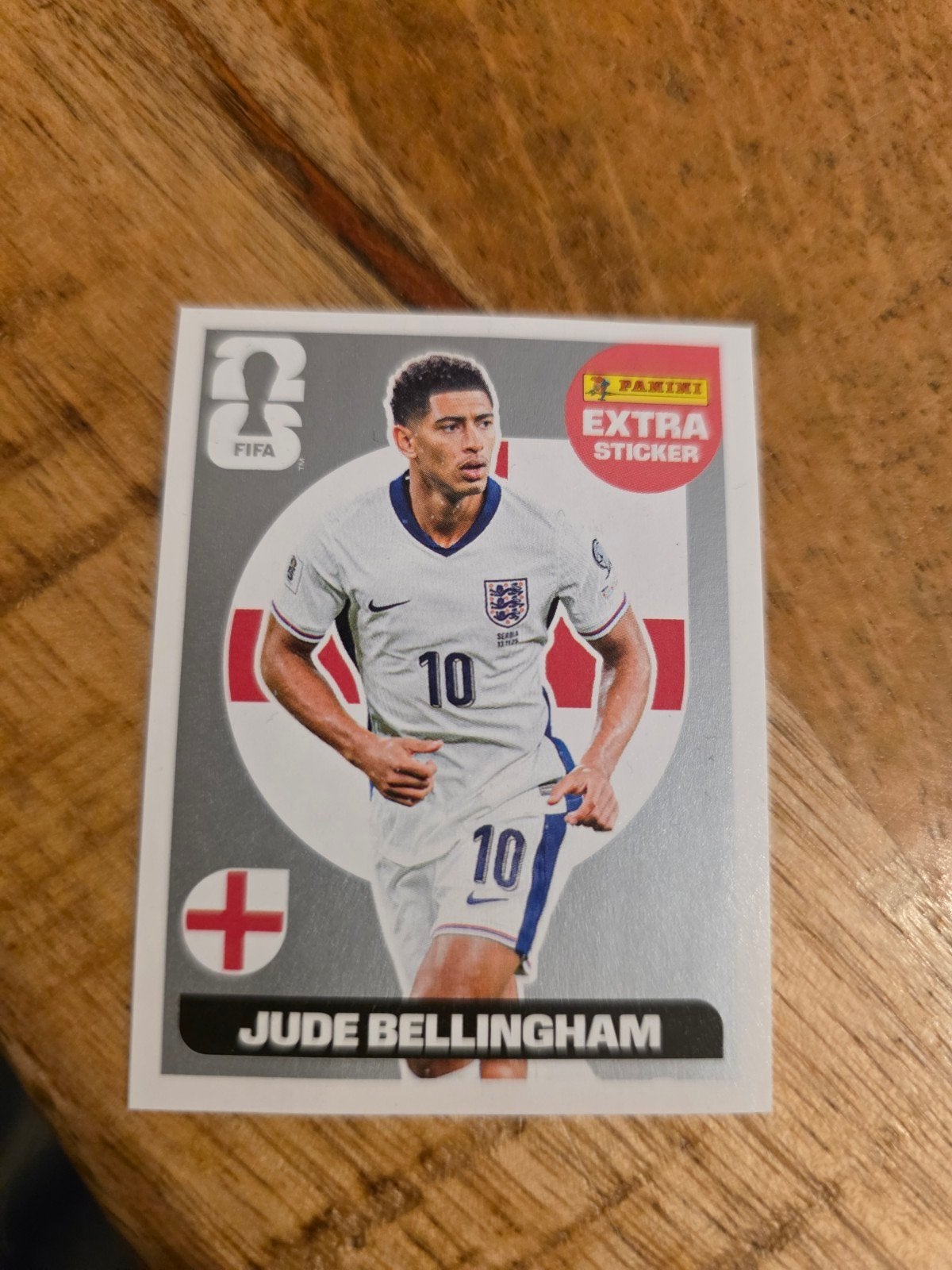 Jude Bellingham Panini Extra Sticker FIFA World Cup 2026, Verzenden, Nieuw, Sticker
