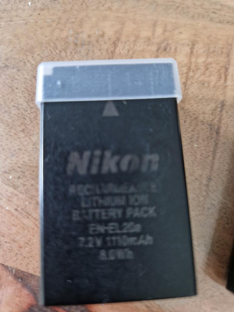 nikon batterij fotocamara, Ophalen of Verzenden, Gebruikt