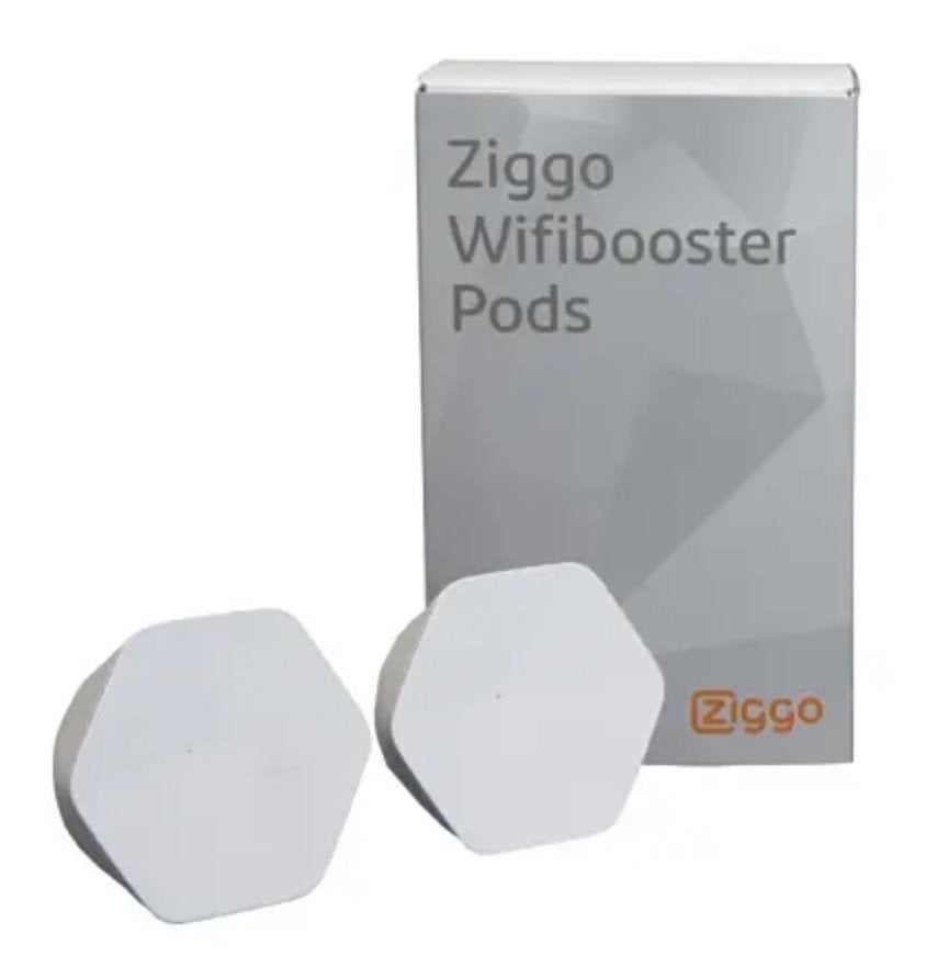 Ziggo Wifi Booster Pods (2 stuks), Computers en Software, Ophalen of Verzenden, Gebruikt