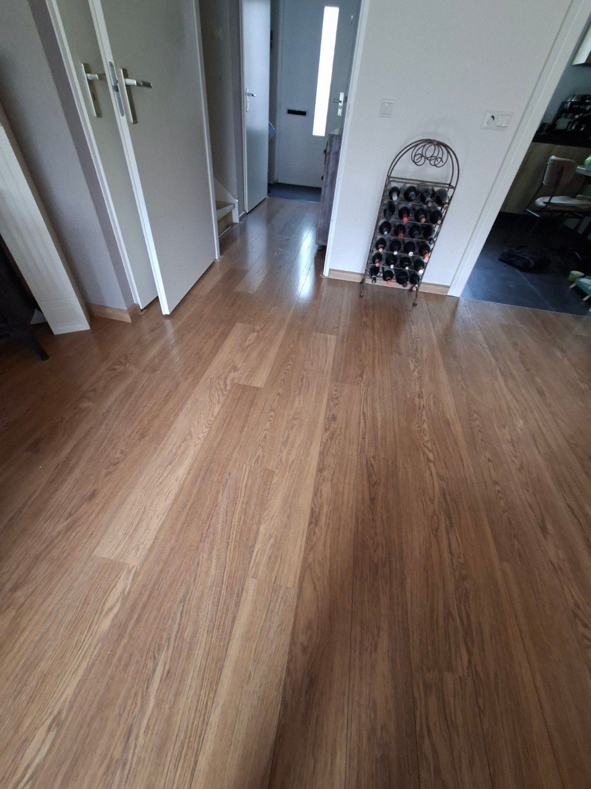 Gratis!! Moet deze week weg!! 40 m² Quick-Step laminaat, Ophalen, Gebruikt, 50 tot 150 cm, 10 m² of meer