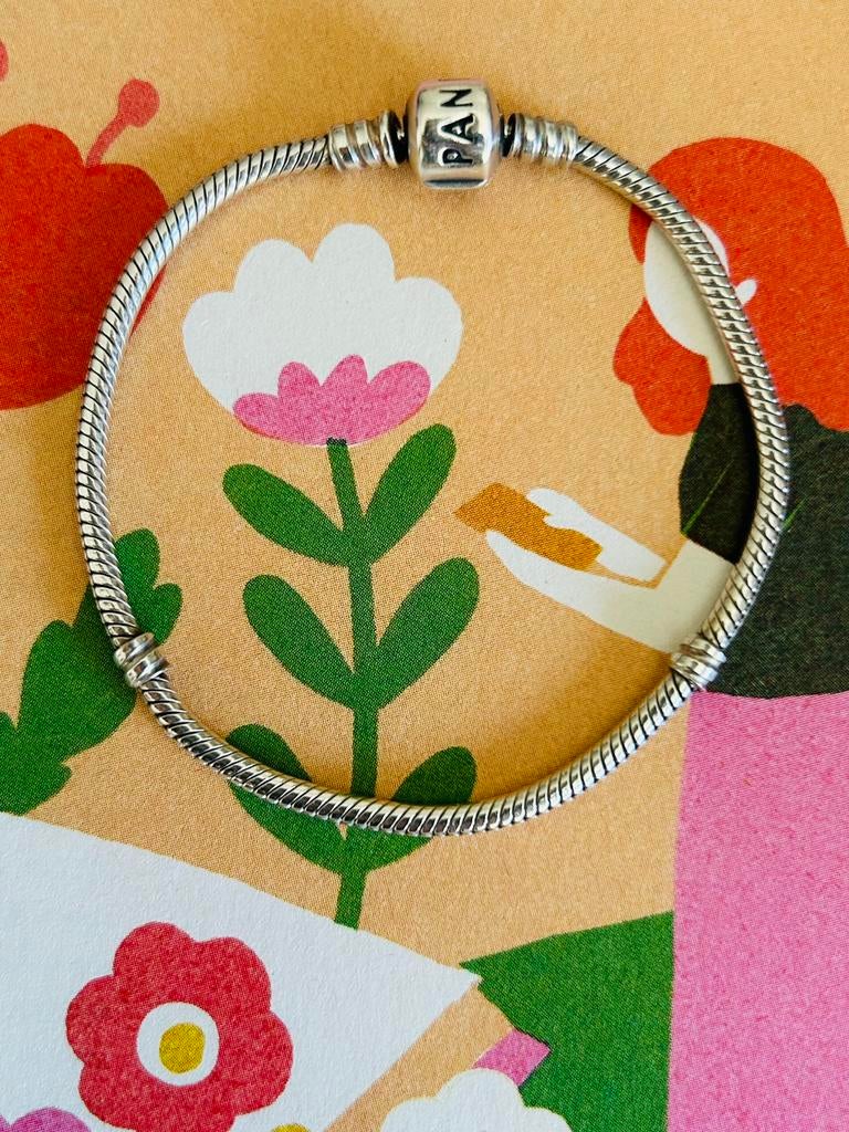 Pandora Moments Snake Chain Armband - Zilver 925 - 20 cm, Ophalen of Verzenden, Zo goed als nieuw, Zilver, Pandora