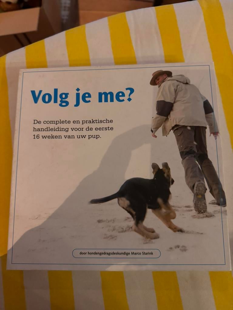 Volg je me?, Ophalen of Verzenden, Zo goed als nieuw, Honden