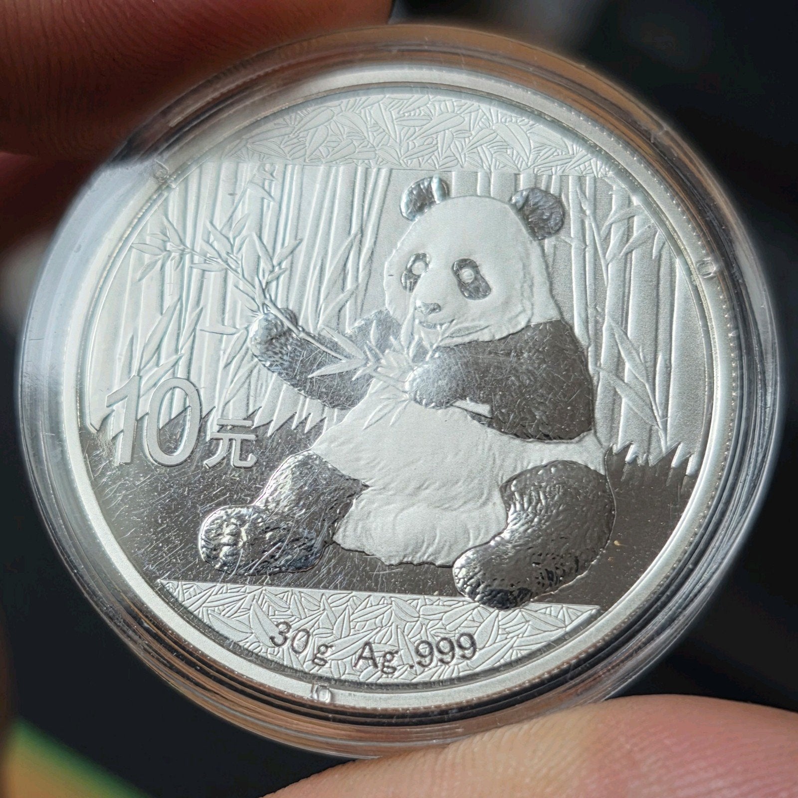 Panda 2017 China zilver 999, Verzenden, Zilver