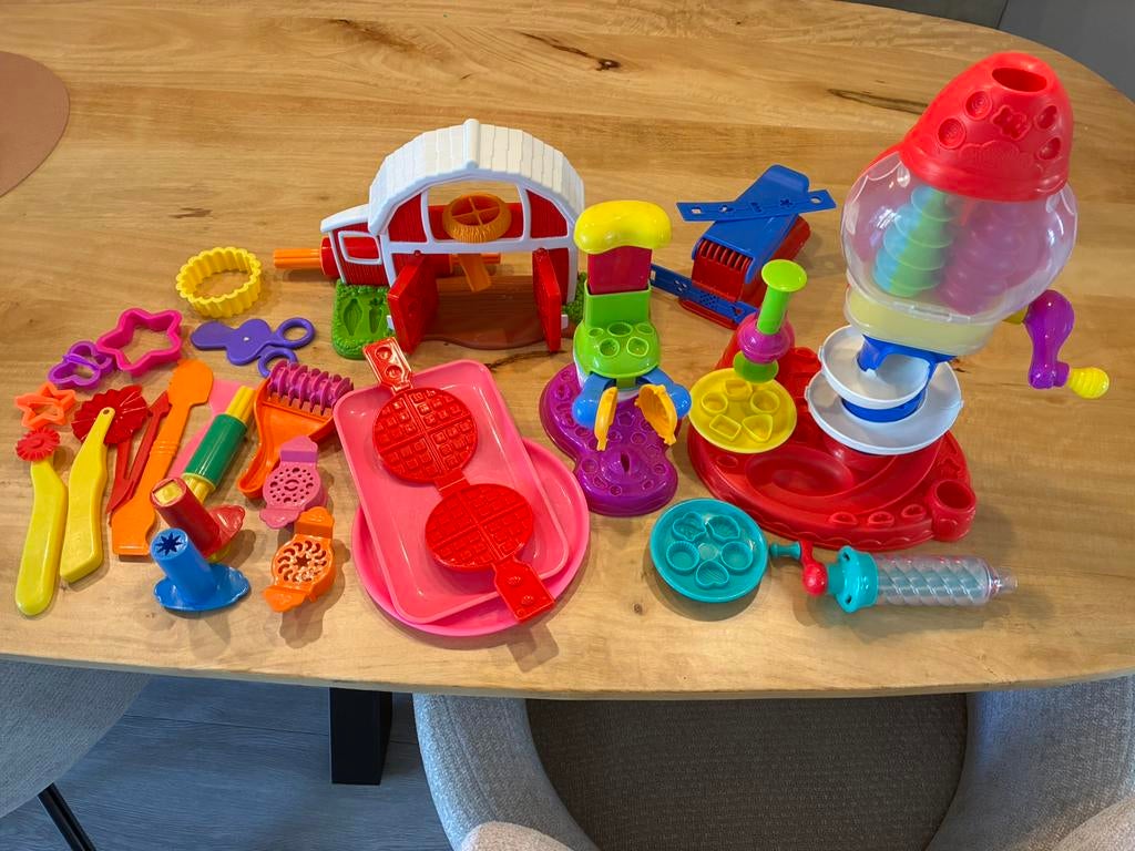 Play doh - kleispeelgoed, Ophalen, Gebruikt