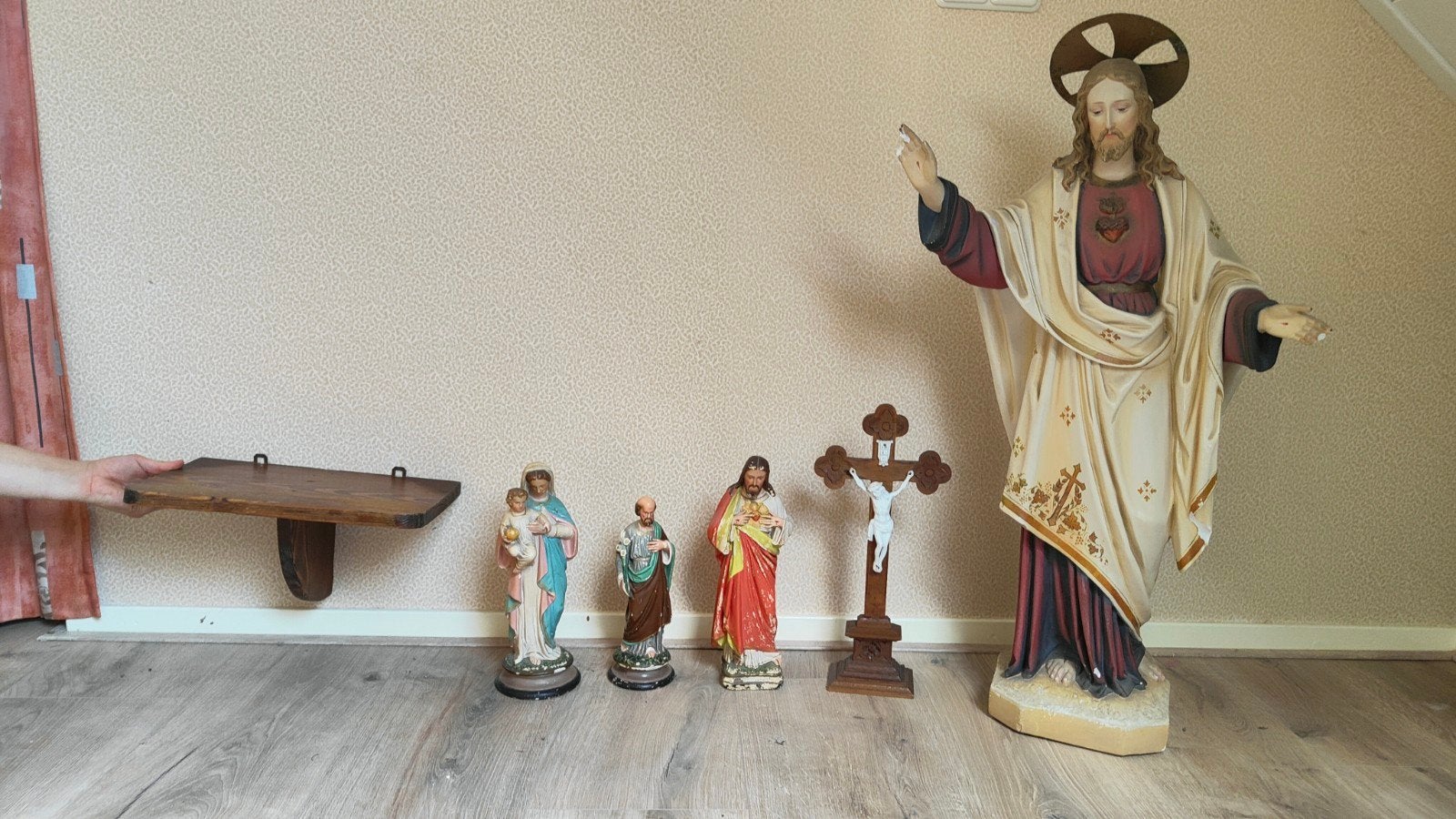 Religieuze Beelden, Kruisbeeld, Vaas en Handwerk, Antiek en Kunst, Ophalen