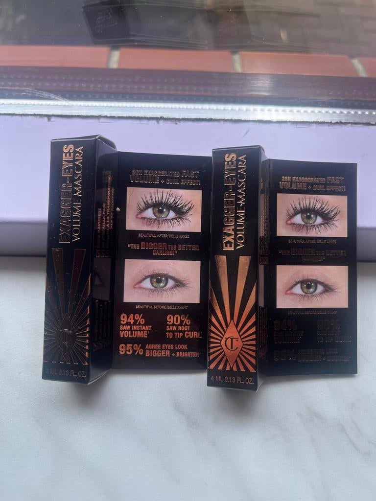 Charlotte Tilbury Exagger-Eyes Volume Mascara, Ogen, Zwart, Nieuw, Ophalen of Verzenden