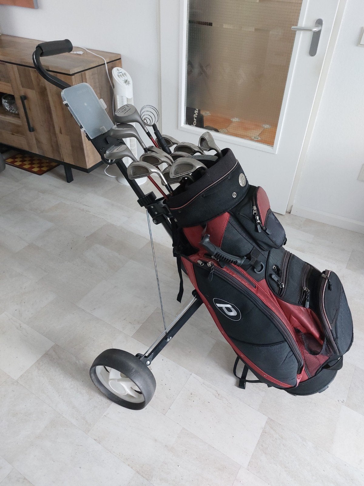 complete golfset dames rechts, Sport en Fitness, Golf, Ophalen, Gebruikt, Set