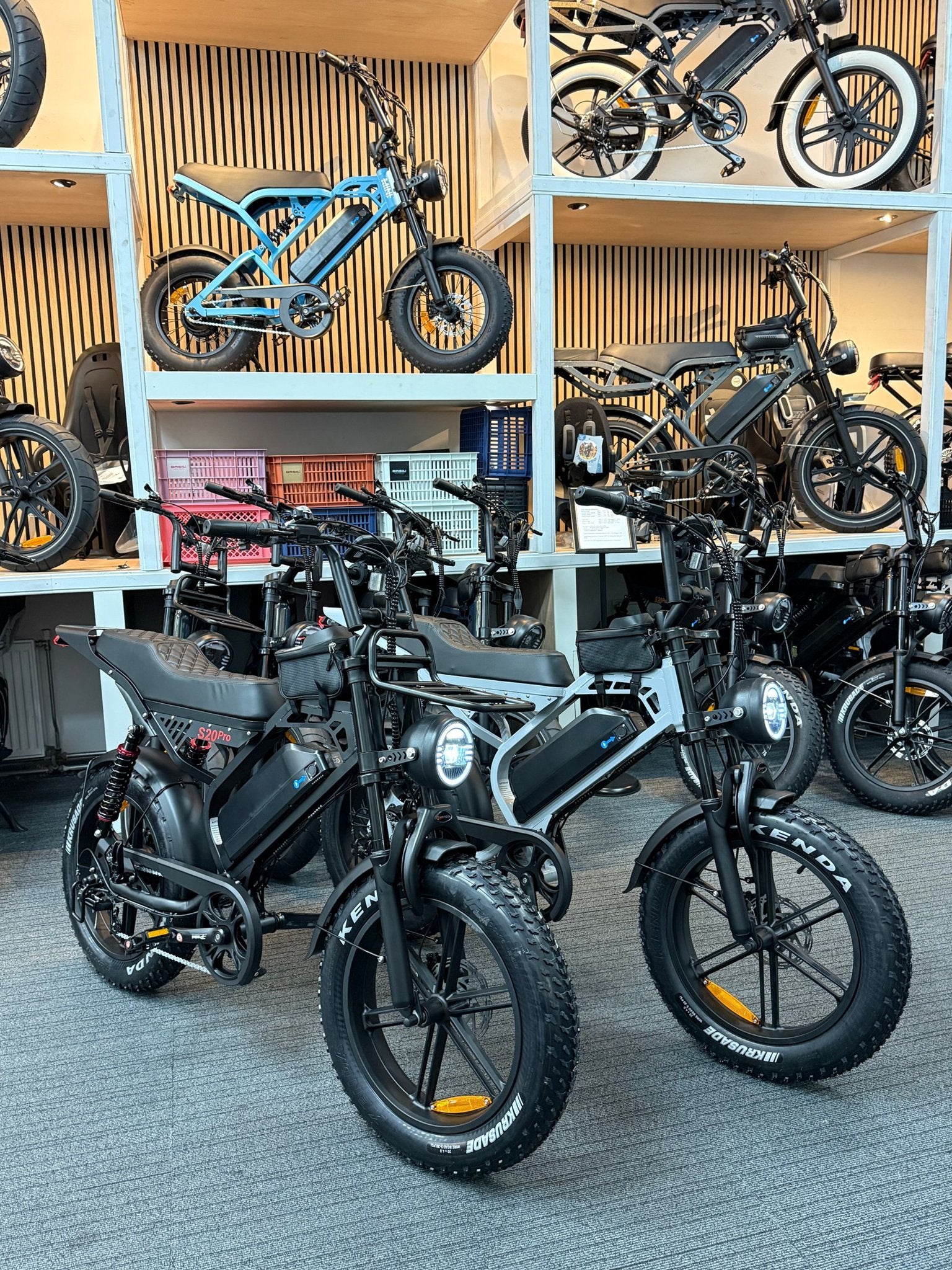 Fatbike S20 2026 NIEUWSTE MODEL ZWART NARDO GREY S 20
