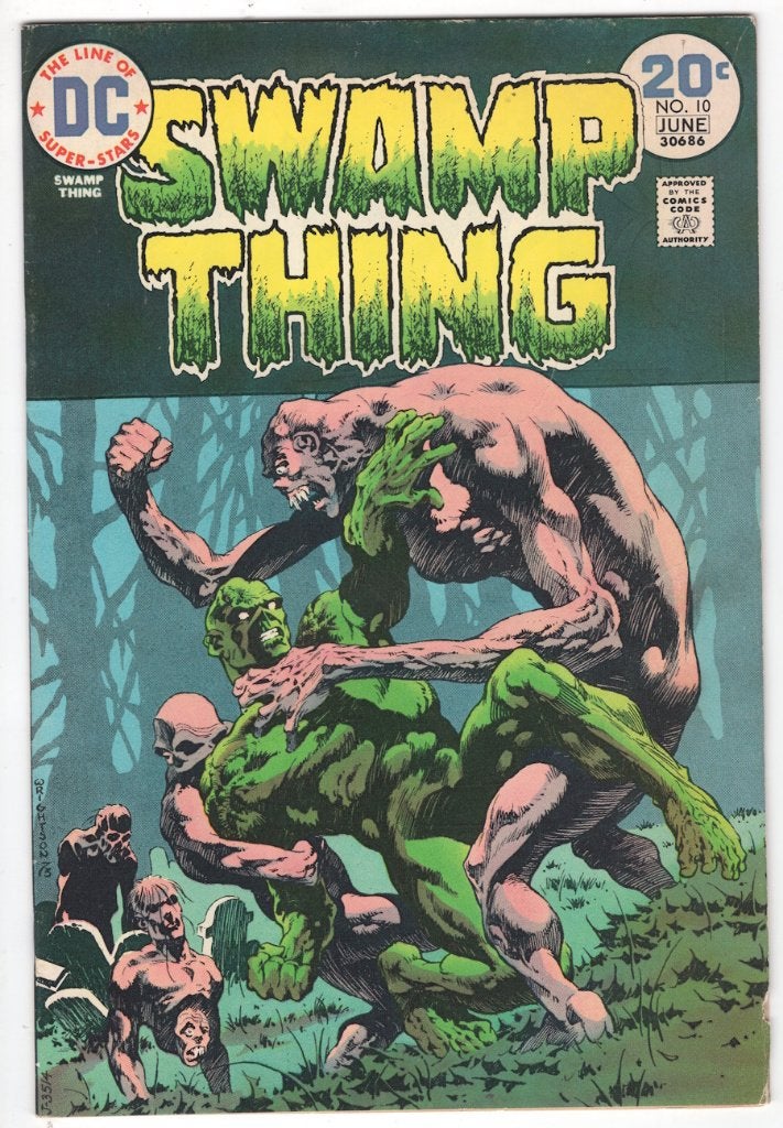 Swamp Thing (DC, 1972 1st Series) #10, Boeken, Strips | Comics, Eén comic, Ophalen of Verzenden, Gelezen, Amerika