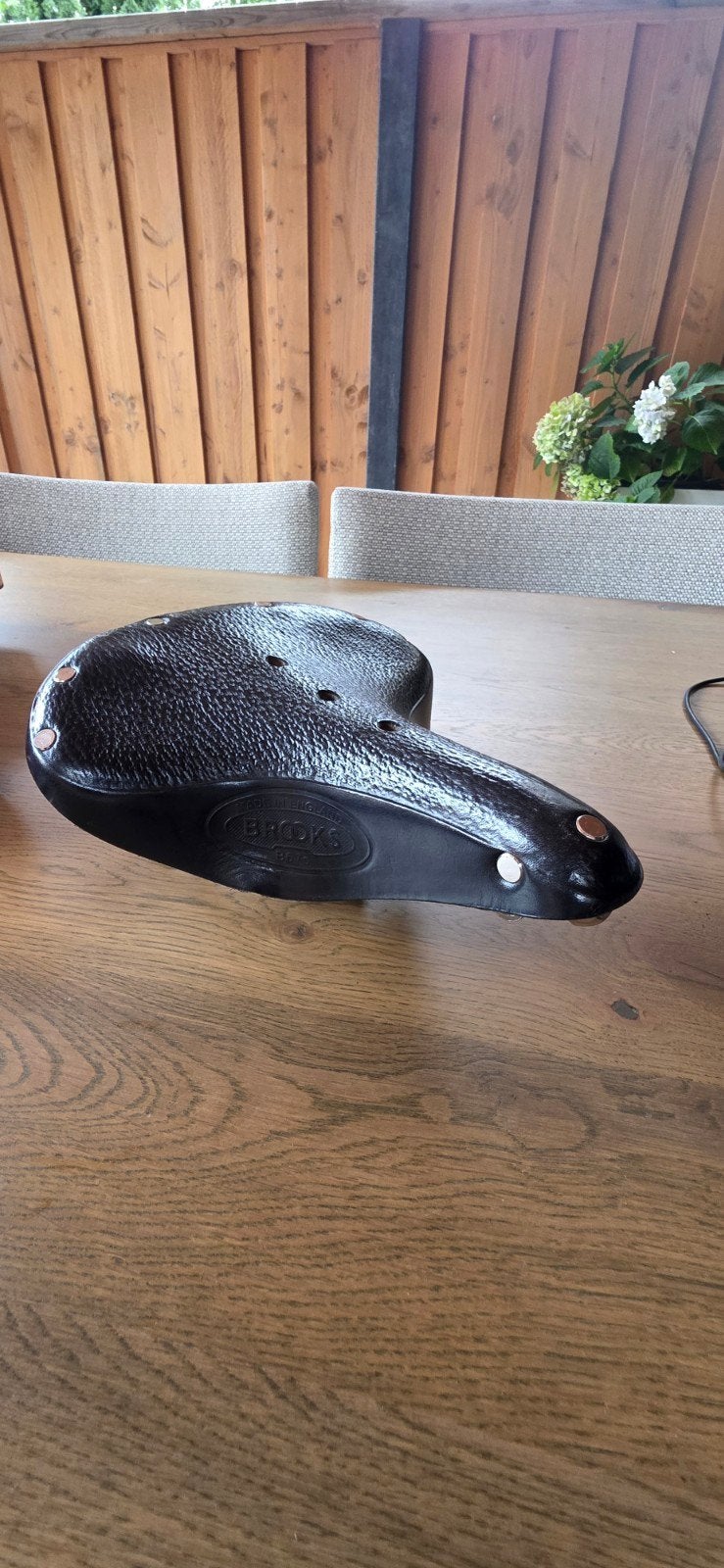 Brooks B66 Zadel - Zo goed als nieuw, Fietsen en Brommers, Fietsonderdelen, Leer, Toerfiets, Ophalen of Verzenden, Zo goed als nieuw