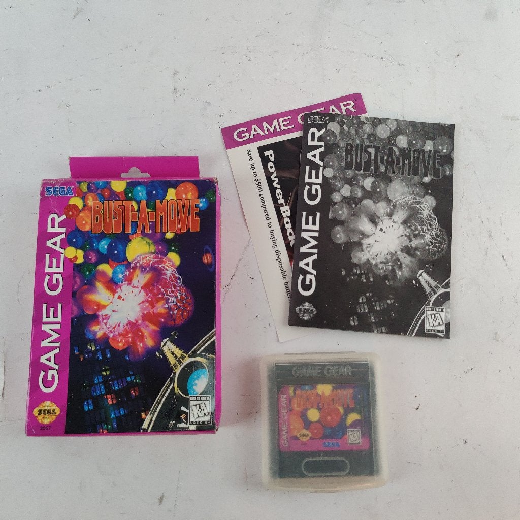 Bust-a-move Sega Game Gear || Nu voor maar € 44.99, Avontuur en Actie, Gebruikt, Game Gear, 1 speler